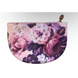 🌻5/$20🌻 IPSY Purple Floral Make Up Cosmetic Bag